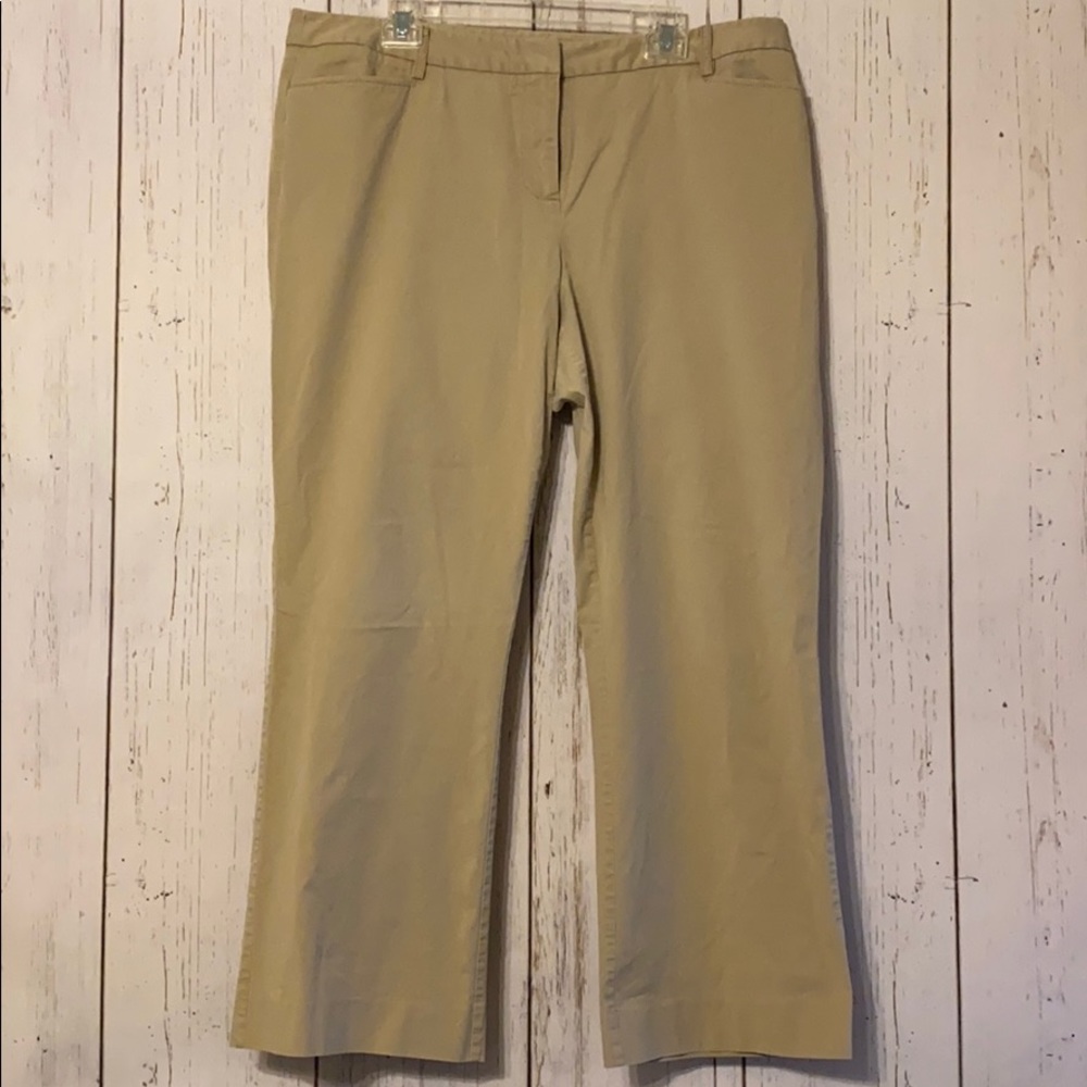 Michael Kors Twill Khaki Pants